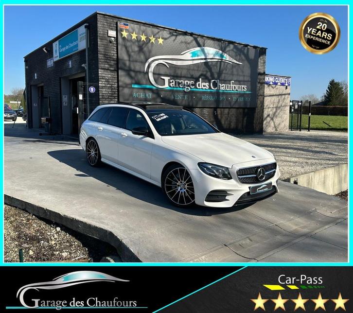 Mercedes-Benz E 220d -! T. Opening! - MultiBeam Led - BTW, Auto's, Mercedes-Benz, Bedrijf, Te koop, E-Klasse, 360° camera, ABS