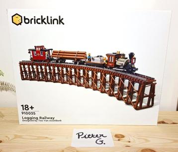 910035 - Lego Houtspoorbaan Bricklink DP - Nieuw & Sealed beschikbaar voor biedingen