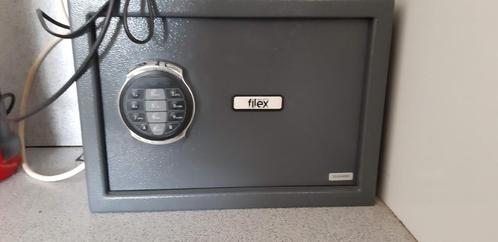 FILEX Electronische kluis safe box, Huis en Inrichting, Brandblussers en Brandkasten, Zo goed als nieuw, Brandkast, Ophalen