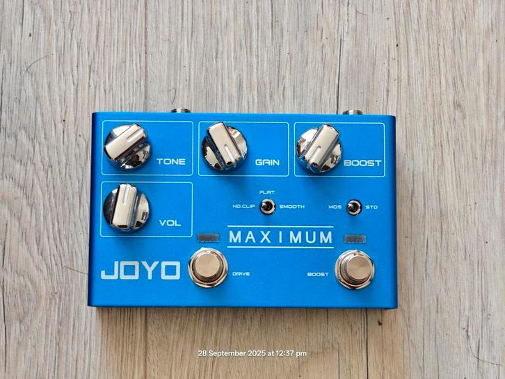 Joyo Maximum (R-05) overdrive/boost pedaal (als nieuw), Muziek en Instrumenten, Effecten, Zo goed als nieuw, Ophalen