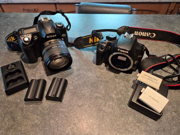 fototoestel Nikon en Canon, Audio, Tv en Foto, Fotocamera's Digitaal, Ophalen
