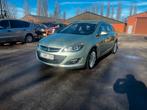 OPEL ASTRA 1.4 BENZINE AUTOMAT XENON LEDER VAN 2014, Auto's, Euro 5, Zwart, Bedrijf, Break
