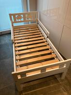 Ikea kinderbed Kritter met 2 zijsteunen - zo goed als nieuw, Ophalen, Zo goed als nieuw, Lattenbodem