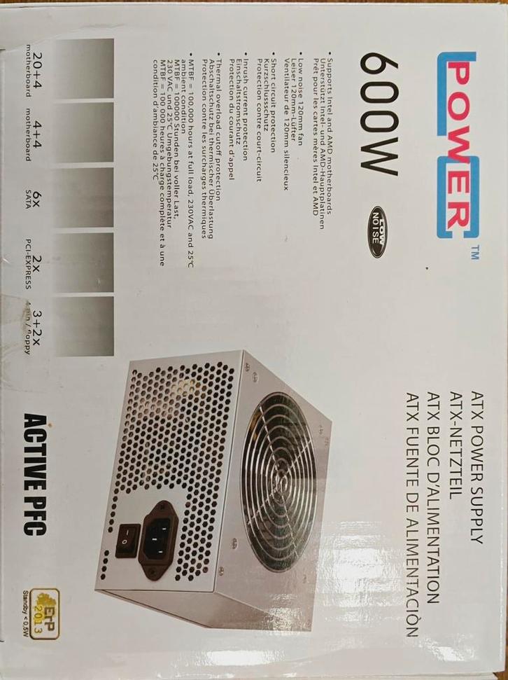 LC-Power LC600H-12 V2.31, Informatique & Logiciels, Pc & Câble réseau, Enlèvement