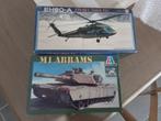 Fujimi Eh.60A quick fix en italeri abrams M1, 1:72 tot 1:144, Italeri, Helikopter, Nieuw