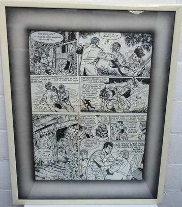 ORIGINELE CARTOON TEKENING FRANS RONNY TANGHE ?  beschikbaar voor biedingen