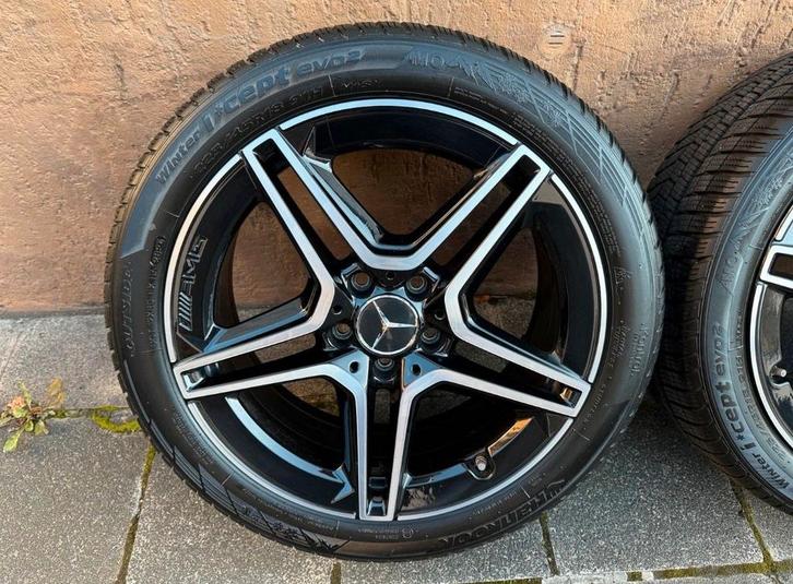 velgen Mercedes amg 18 inch winterbanden, Auto-onderdelen, Banden en Velgen, Banden en Velgen, Winterbanden, 18 inch, 225 mm, Personenwagen