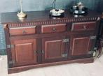 Dressoir massief hout, Ophalen, Gebruikt, Teakhout, 25 tot 50 cm