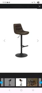 Barstoelen Weba te koop, Huis en Inrichting, Ophalen, Kunststof, Zo goed als nieuw, In hoogte verstelbaar