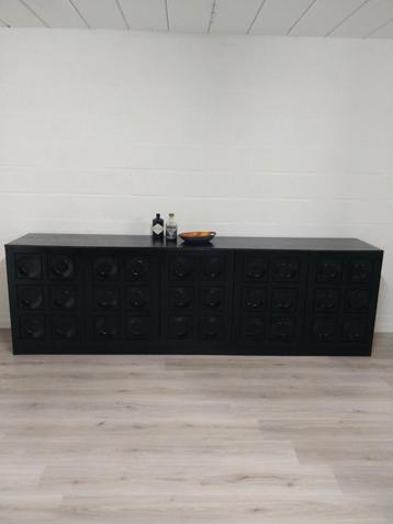 Vintage brutalist dressoir | Musterring sideboard | 5-deurs beschikbaar voor biedingen