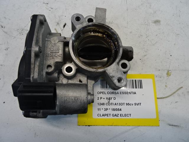 BOITIER PAPILLON Opel Corsa D (01-2006/12-2014), Autos : Pièces & Accessoires, Moteurs & Accessoires, Opel, Utilisé