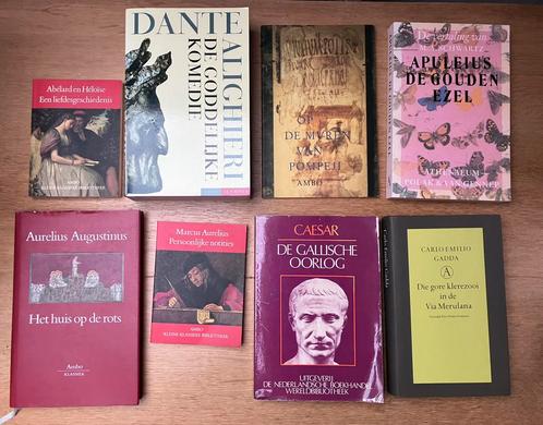 Klassieke literatuur - oudheid en middeleeuwen - 24 boeken, Boeken, Literatuur, Zo goed als nieuw, Ophalen of Verzenden