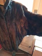 Vison bontjas nerts vleermuismouwen Nu 150e koopje, Kleding | Dames, Jassen | Winter, Bruin, Maat 42/44 (L), Ophalen of Verzenden