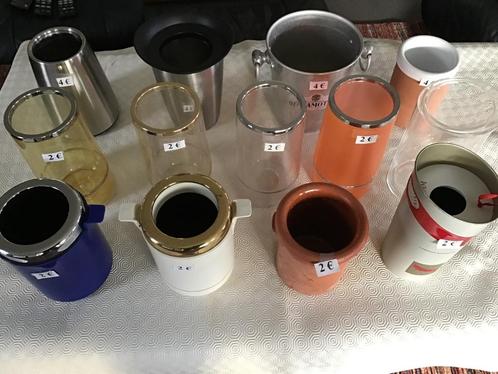 13 wijnkoelers of champagne koelers aan 2 of 4 euro, Huis en Inrichting, Keuken | Servies, Zo goed als nieuw, Ophalen of Verzenden