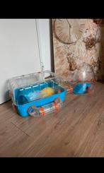 Ferplast Combi 2 Hamsterkooi, Dieren en Toebehoren, Kooi, Zo goed als nieuw, Hamster, 75 tot 110 cm