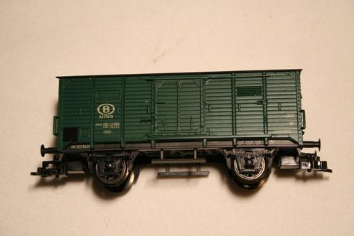 Piko 95516 (HO,DC) Gesloten wagen type G NMBS / SNCB, Hobby en Vrije tijd, Modeltreinen | H0, Zo goed als nieuw, Wagon, Gelijkstroom