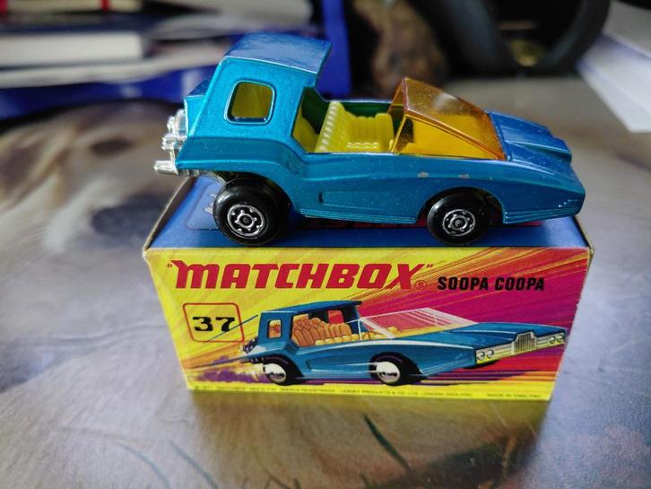Matchbox 37d Soopa Coopa Type "I" box, Hobby en Vrije tijd, Modelauto's | Overige schalen, Zo goed als nieuw, Auto, Ophalen of Verzenden