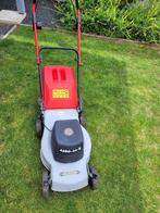 Elektrische grasmaaier (draad) met metalen chassis, Tuin en Terras, Grasmaaiers, Ophalen, Cirkelmaaier, Gebruikt, Elektrische grasmaaier
