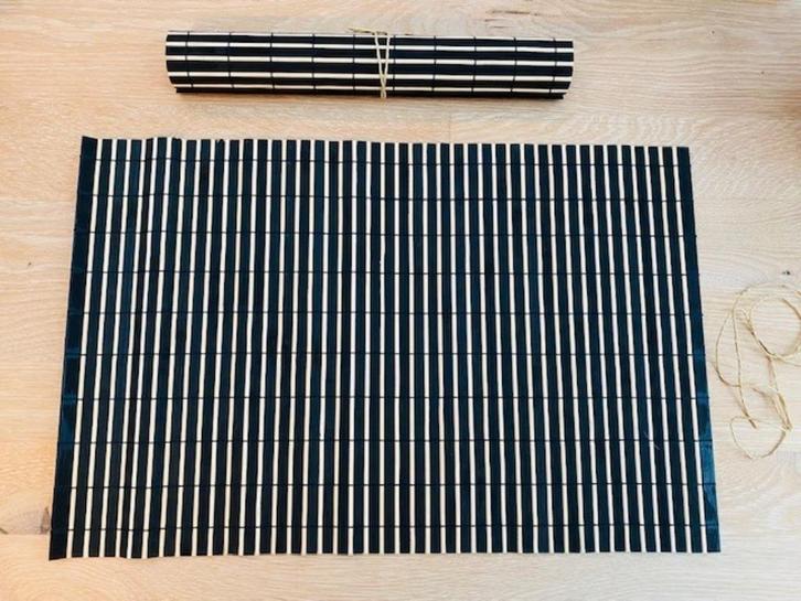 2 Bamboe placemats – Nieuw!, Huis en Inrichting, Woonaccessoires | Onderzetters, Nieuw, Bord, Ophalen of Verzenden