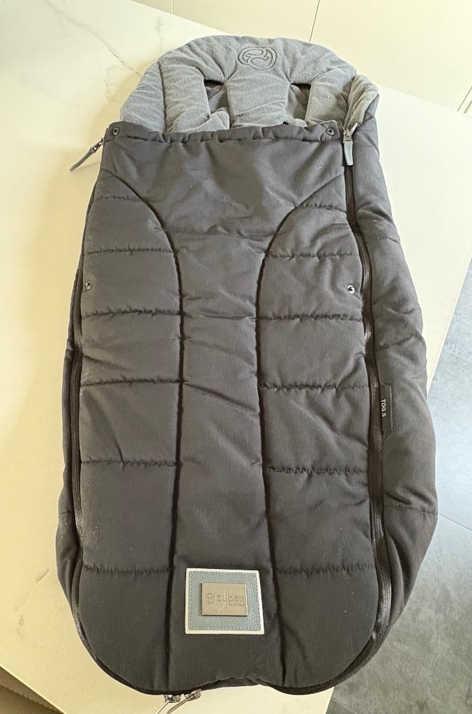 Cybex Platinum TOG 5 voetenzak te koop (zeer goede staat)!, Kinderen en Baby's, Buggy's, Zo goed als nieuw, Overige merken, Voetenzak
