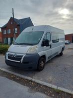citroen jumper dubbel cabine 3.0diesel, Auto's, Bestelwagens en Lichte vracht, Achteruitrijcamera, Stof, Zwart, 4 cilinders