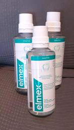 NEUF - Lot de 3 bains de bouche Elmex Sensitive, Handtassen en Accessoires, Uiterlijk | Mondverzorging, Ophalen, Nieuw, Overige typen