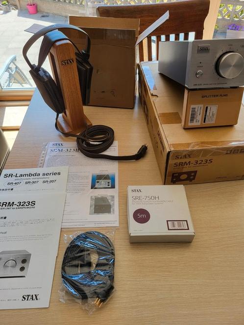 Stax SR 407 Signature, Audio, Tv en Foto, Hoofdtelefoons, Zo goed als nieuw, Ophalen of Verzenden