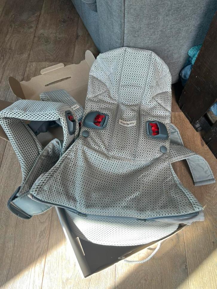 BabyBjörn Draagzak One Air, Kinderen en Baby's, Babydragers en Draagdoeken, Zo goed als nieuw, Draagzak, Buik of Rug, Baby Björn