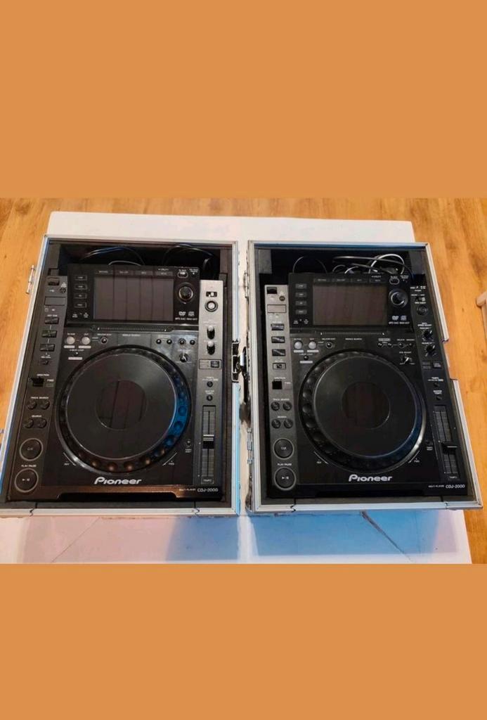 Cdj 2000 set in zeer goede staat., Musique & Instruments, DJ sets & Platines, Enlèvement