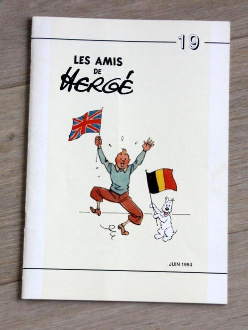 Les amis d'Hergé magazine n 19 Club fan de Tintin Kuifje, Verzamelen, Stripfiguren, Zo goed als nieuw, Kuifje, Ophalen of Verzenden
