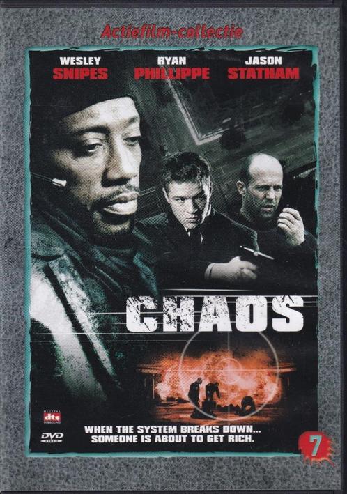 Chaos (2005) Wesley Snipes - Ryan Philippe, CD & DVD, DVD | Action, Utilisé, Thriller d'action, À partir de 12 ans, Enlèvement ou Envoi