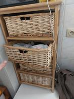 Leuk rieten kastje, Huis en Inrichting, Kasten | Ladekasten, Ophalen