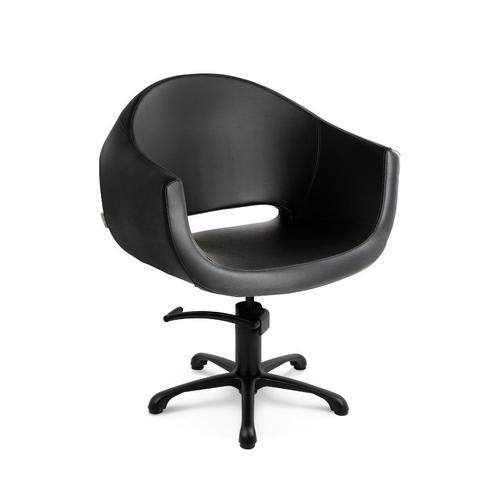 Knipstoel Evo black kapsalon kappersstoel zwart stoel, Huis en Inrichting, Woonaccessoires | Klokken, Nieuw, Overige typen, Analoog
