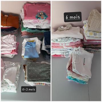 vide-dressing vêtements bébé fille beschikbaar voor biedingen
