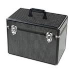 Nieuwe kapperskoffer s-pro, Handtassen en Accessoires, Beautycases, Ophalen, Nieuw, Zwart, Hardcase