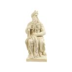 Moses Michelangelo Vintage Beeld Sculptuur Albast Resine 27c, Ophalen of Verzenden, Gebruikt, Mens