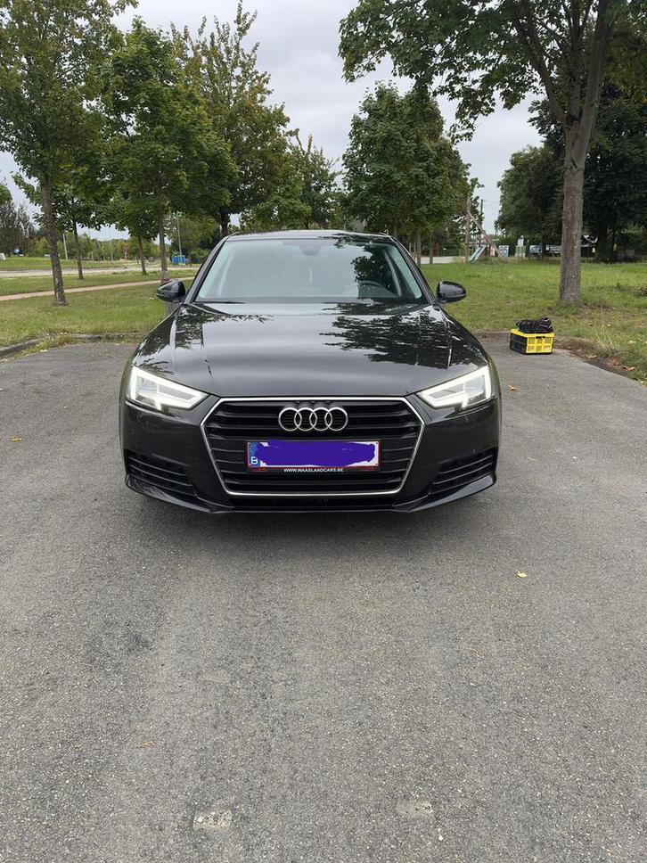 Audi A4 B9 2.0 Tdi, Auto's, Audi, Particulier, A4, Diesel, Euro 6, 5 deurs, Handgeschakeld, Zwart, Zwart, Leder, Ophalen