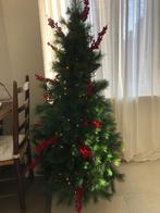 Kunstkerstboom incl lichtslinger en takjes versiering, Diversen, Kerst, Zo goed als nieuw, Ophalen
