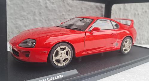 Toyota Supra Mk.4 (A80) Renaissance Red 1993 1:18ème, Hobby en Vrije tijd, Modelauto's | 1:18, Nieuw, Auto, Solido, Ophalen of Verzenden