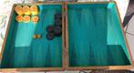 Vintage Houten Bakspel ( Backgammon) in goede staat !, Een of twee spelers, Ophalen of Verzenden, Gebruikt