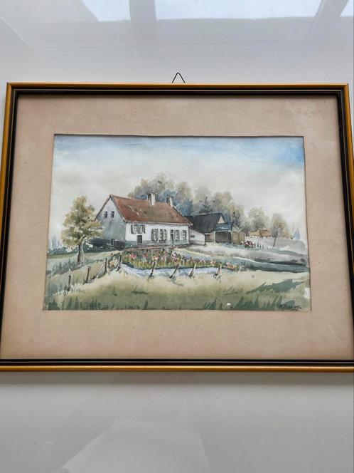Gesigneerd werk door M.Tuypens  1978, Antiek en Kunst, Kunst | Tekeningen en Fotografie, Ophalen of Verzenden