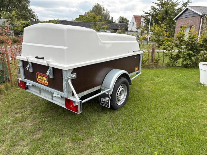 Aanhangwagen bw trailer voor bagage, Auto diversen, Aanhangers en Bagagewagens, Zo goed als nieuw, Ophalen