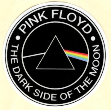 Pink Floyd Dark Side of the Moon sticker #2, Envoi, Neuf