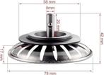 Bouchon de vidange LIVRAISON RAPIDE ET GRATUITE, Bricolage & Construction, Sanitaire, Envoi, Neuf, Chrome, Autres types
