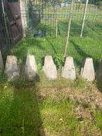 Betonnen blokken voor schutting, Tuin en Terras, Schuttingen, Ophalen, Overige materialen, Gebruikt, Minder dan 3 meter