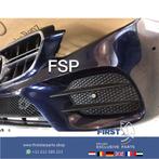 W213 W238 E43 E53 AMG VOORBUMPER BLAUW + GT GRIL Mercedes E, Gebruikt, Voor, Mercedes-Benz, Ophalen of Verzenden