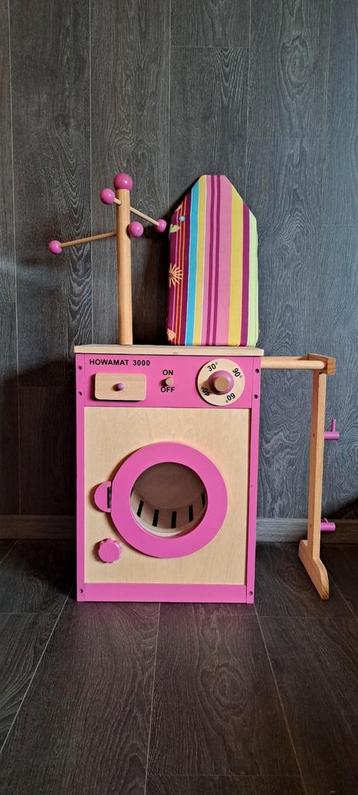 Howa houten speelgoed wasmachine 