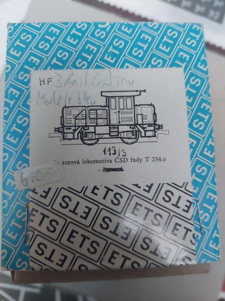 LOCOMOTIVE ET WAGONS ETS, Hobby en Vrije tijd, Modeltreinen | Overige schalen, Zo goed als nieuw, Treinset, Wisselstroom, Overige merken