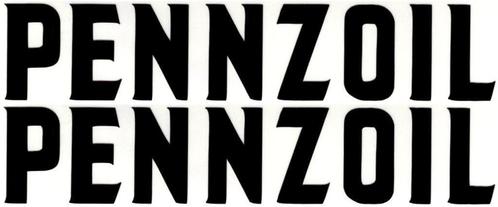 Pennzoil sticker set #4, Motoren, Accessoires | Stickers, Verzenden