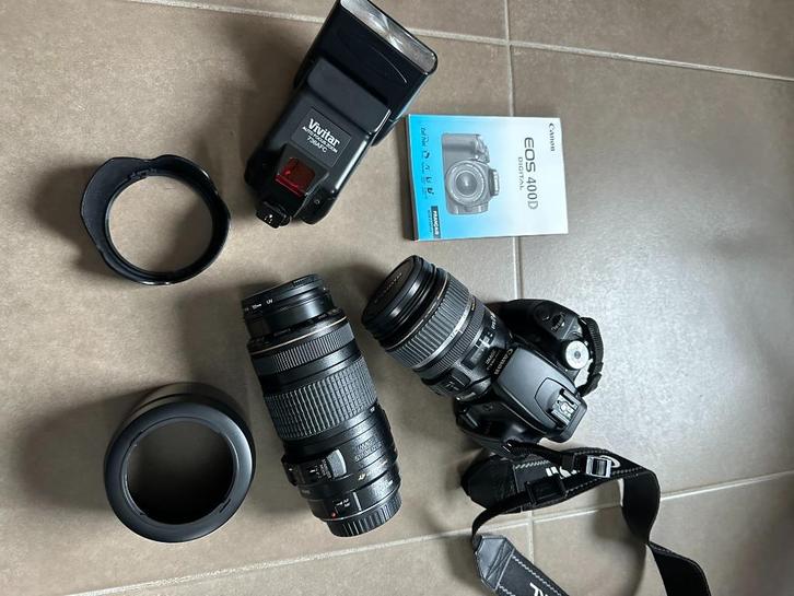 Appareil photo digital CANON EOS 400 D, Audio, Tv en Foto, Fotocamera's Digitaal, Gebruikt, Spiegelreflex, Canon, Ophalen of Verzenden